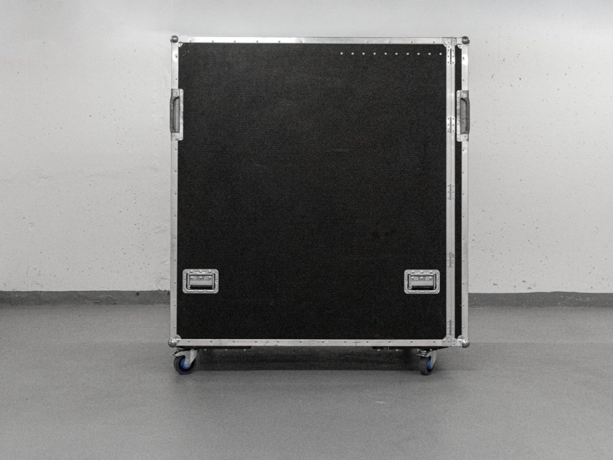 Rollbares Case mit Etikettenhalter — TAKEBOX Anfertigung